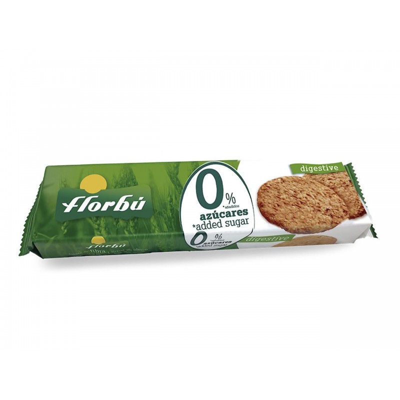 CIASTKA DIGESTIVE BEZ DODATKU CUKRU 150 g - FLORBU