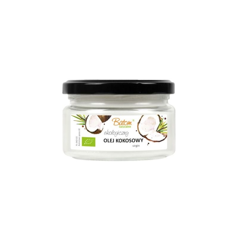 OLEJ KOKOSOWY VIRGIN BIO 200 ml - BATOM