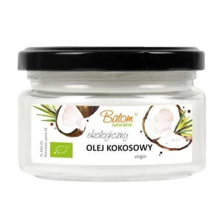 OLEJ KOKOSOWY VIRGIN BIO 200 ml - BATOM