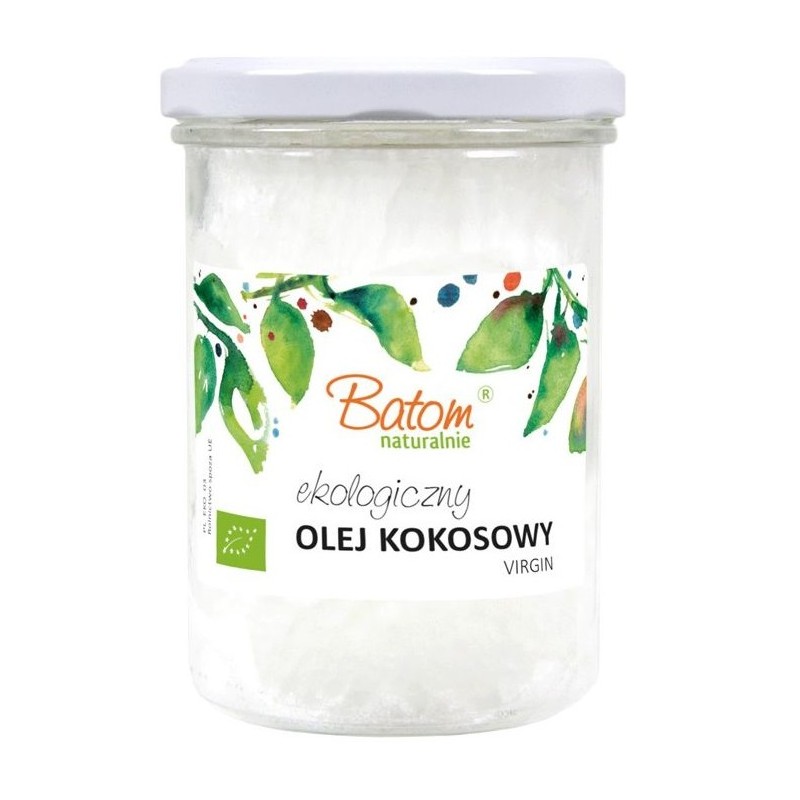 OLEJ KOKOSOWY VIRGIN BIO 500 ml - BATOM