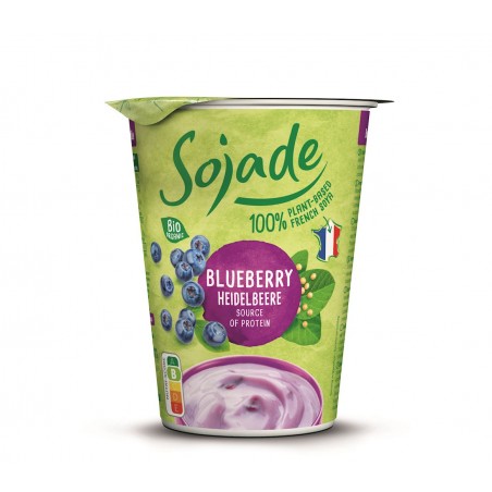 DESER SOJOWY Z BORÓWKAMI BEZGLUTENOWY BIO 400 g - SOJADE