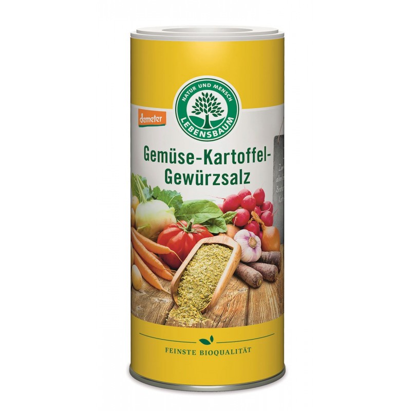 PRZYPRAWA DO WARZYW I ZIEMNIAKÓW W DOZOWNIKU BIO 150 g - LEBENSBAUM