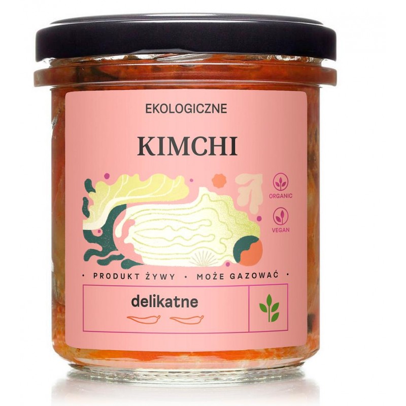 KIMCHI DELIKATNE BIO 300 g - DELIKATNA (ZAKWASOWNIA)
