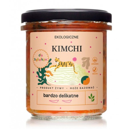 KIMCHI DLA BĄBELKÓW BIO 300 g - DELIKATNA (ZAKWASOWNIA)