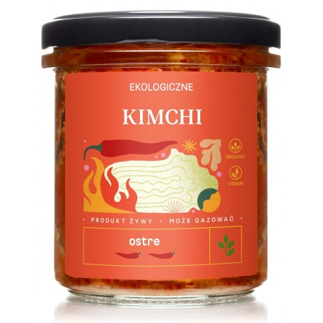 KIMCHI OSTRE BIO 300 g - DELIKATNA (ZAKWASOWNIA)