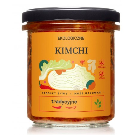 KIMCHI TRADYCYJNE BIO 300 g - DELIKATNA (ZAKWASOWNIA)