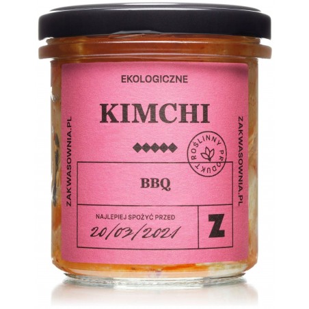 KIMCHI BBQ BIO 300 g - DELIKATNA (ZAKWASOWNIA)