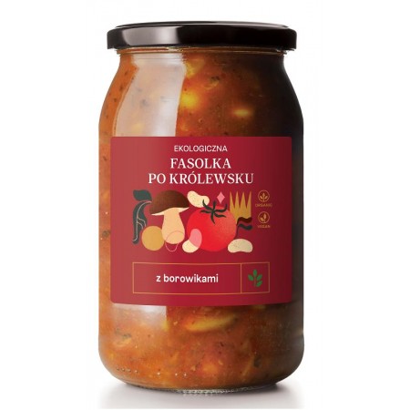 FASOLKA PO KRÓLEWSKU BIO 900 ml - DELIKATNA (ZAKWASOWNIA)