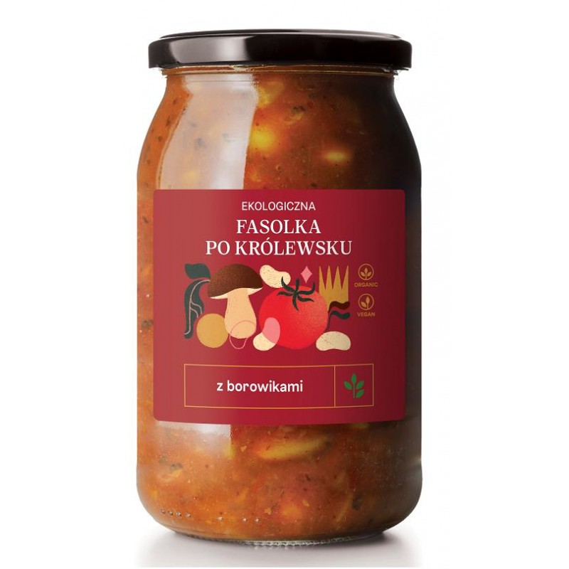 FASOLKA PO KRÓLEWSKU BIO 900 ml - DELIKATNA (ZAKWASOWNIA)