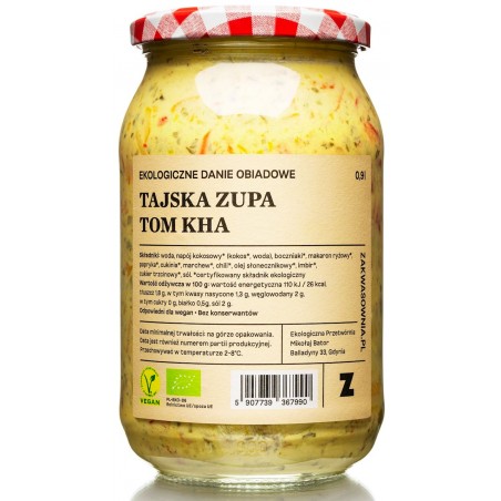 ZUPA TAJSKA TOM KHA BIO 900 ml - DELIKATNA (ZAKWASOWNIA)