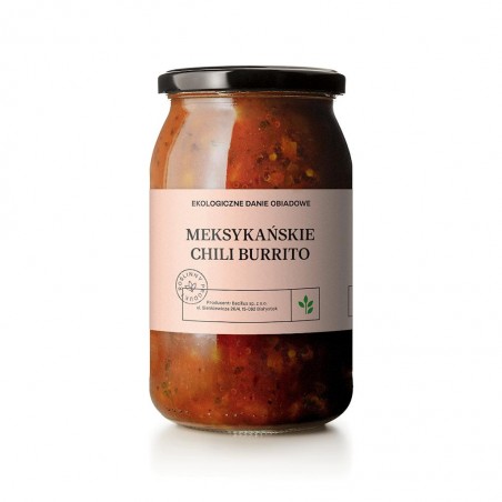 CHILI BURRITO MEKSYKAŃSKIE BIO 900 ml - DELIKATNA (ZAKWASOWNIA)