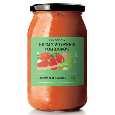 ZUPA KREM Z WŁOSKICH POMIDORÓW BIO 900 ml - DELIKATNA (ZAKWASOWNIA)