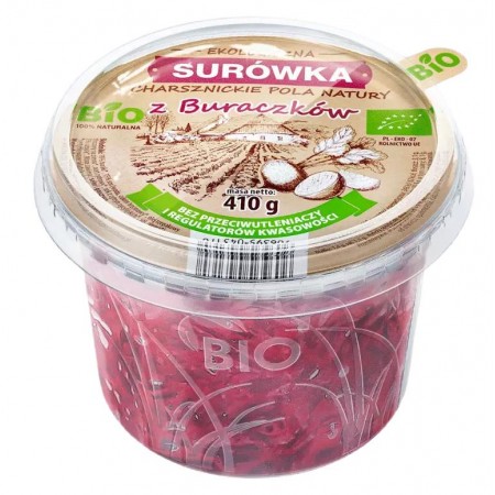 SURÓWKA Z BURACZKÓW BIO 410 g - CHARSZNICKIE POLA NATURY