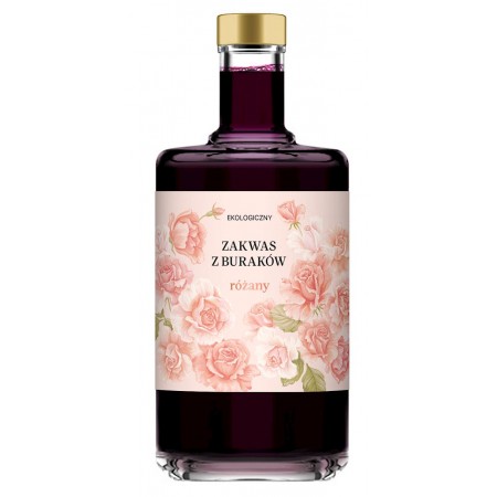 ZAKWAS Z BURAKÓW RÓŻANY BIO 700 ml - DELIKATNA (ZAKWASOWNIA)
