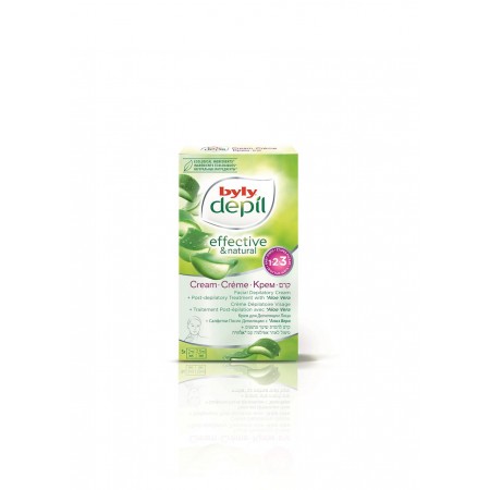 KREM DO DEPILACJI TWARZY ALOE VERA W SASZETKACH - BYLY