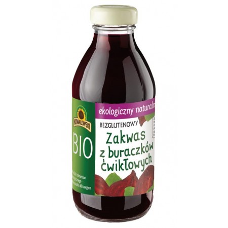 ZAKWAS Z BURAKÓW ĆWIKŁOWYCH BEZGLUTENOWY BIO 320 ml - KOWALEWSKI