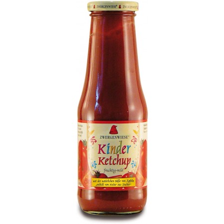 KETCHUP DLA DZIECI BEZGLUTENOWY BIO 500 ml - ZWERGENWIESE