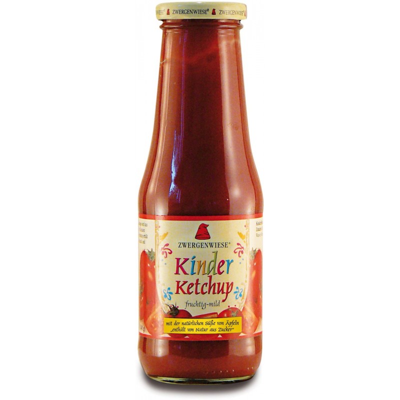 KETCHUP DLA DZIECI BEZGLUTENOWY BIO 500 ml - ZWERGENWIESE