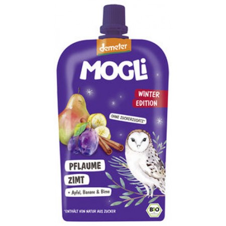 PRZECIER OWOCOWY ZIMOWY BEZ DODATKU CUKRÓW DEMETER BIO 120 g - MOGLI (PRODUKT SEZONOWY)