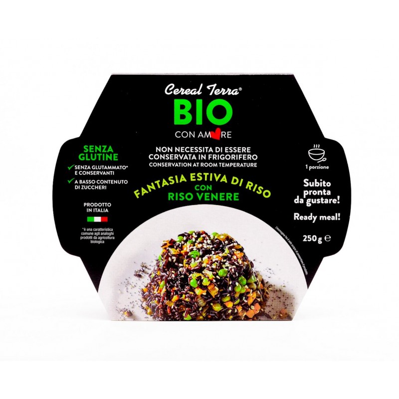 SAŁATKA RYŻOWA Z WARZYWAMI BIO 200 g - CEREAL TERRA