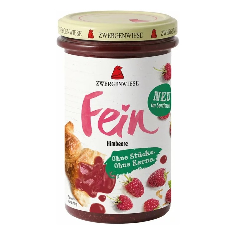 MUS MALINOWY BEZGLUTENOWY BIO 280 g - ZWERGENWIESE