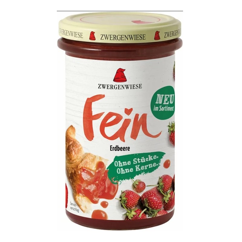 MUS TRUSKAWKOWY BEZGLUTENOWY BIO 280 g - ZWERGENWIESE