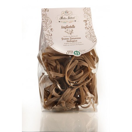 MAKARON (GRYCZANY) TAGLIATELLE BEZGLUTENOWY BIO 250 g - PASTA NATURA