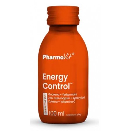 SHOT ENERGY CONTROL BEZGLUTENOWY 100 ml - PHARMOVIT