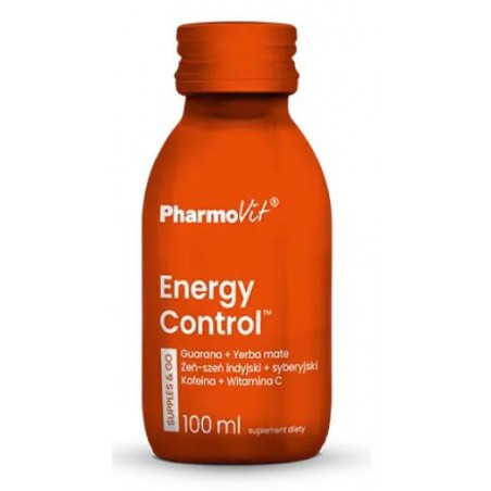 SHOT ENERGY CONTROL BEZGLUTENOWY 100 ml - PHARMOVIT