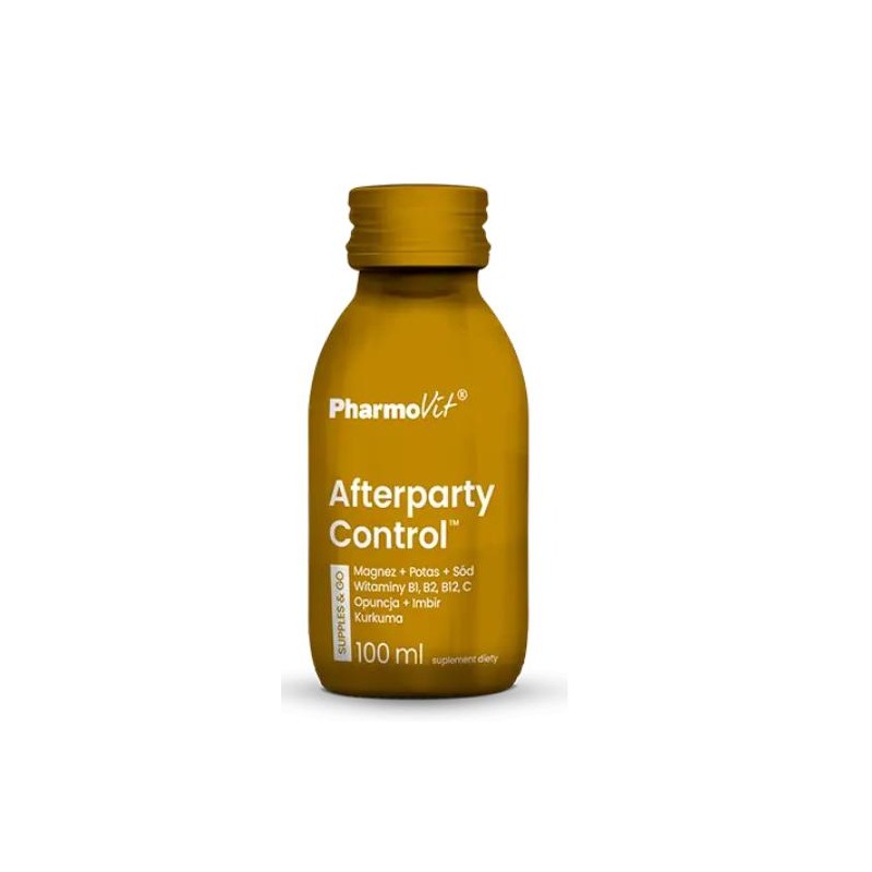 SHOT AFTERPARTY CONTROL BEZGLUTENOWY 100 ml - PHARMOVIT
