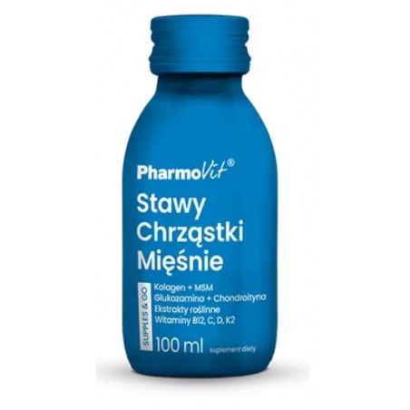 SHOT STAWY CHRZĄSTKI MIĘŚNIE BEZGLUTENOWY 100 ml - PHARMOVIT