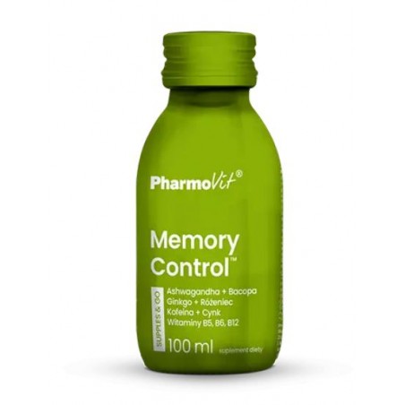 SHOT MEMORY CONTROL BEZGLUTENOWY 100 ml - PHARMOVIT