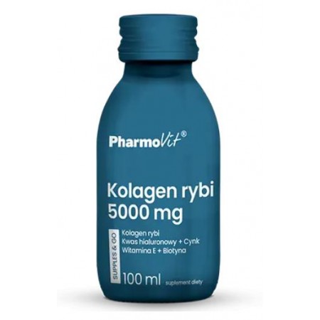 SHOT KOLAGEN RYBI (5000 mg) BEZGLUTENOWY 100 ml - PHARMOVIT