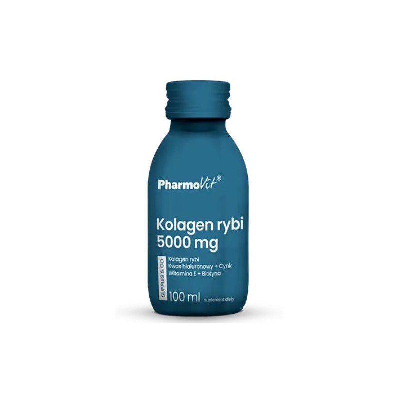 SHOT KOLAGEN RYBI (5000 mg) BEZGLUTENOWY 100 ml - PHARMOVIT
