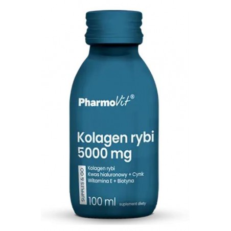 SHOT KOLAGEN RYBI (5000 mg) BEZGLUTENOWY 100 ml - PHARMOVIT