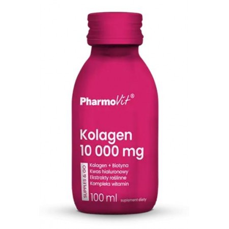 SHOT KOLAGEN (10 000 mg) BEZGLUTENOWY 100 ml - PHARMOVIT