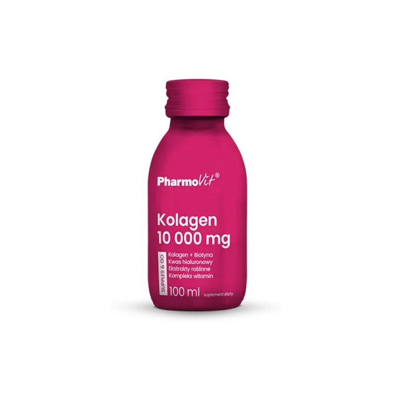 SHOT KOLAGEN (10 000 mg) BEZGLUTENOWY 100 ml - PHARMOVIT