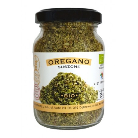 OREGANO BEZGLUTENOWE BIO 25 g - PIĘĆ PRZEMIAN