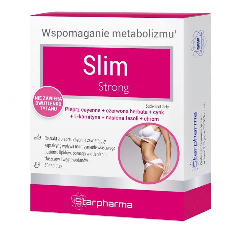 SLIM STRONG 30 TABLETEK - STARPHARMA