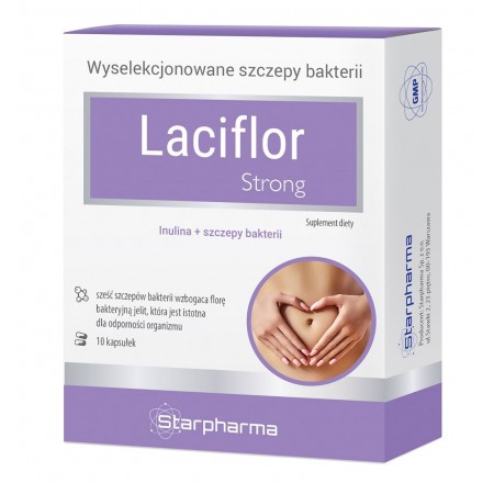 LACIFLOR STRONG 10 KAPSUŁEK - STARPHARMA
