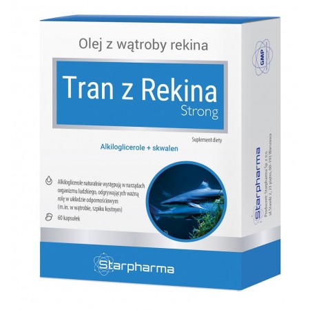 TRAN Z REKINA STRONG 60 KAPSUŁEK - STARPHARMA