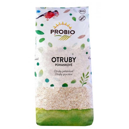 OTRĘBY GRYCZANE BEZGLUTENOWE BIO 500 g - PROBIO