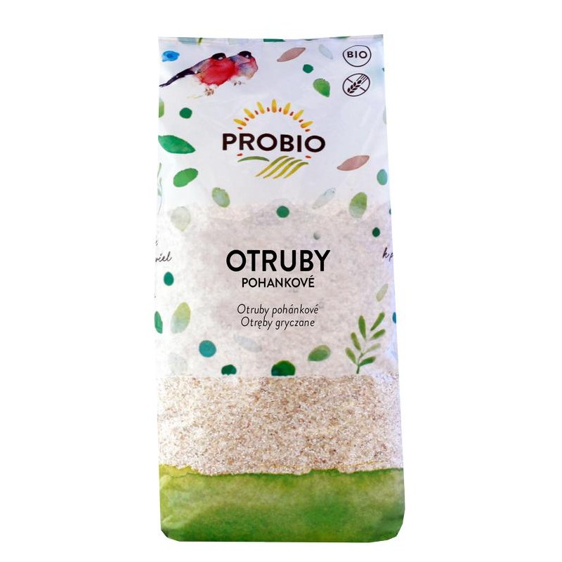 OTRĘBY GRYCZANE BEZGLUTENOWE BIO 500 g - PROBIO