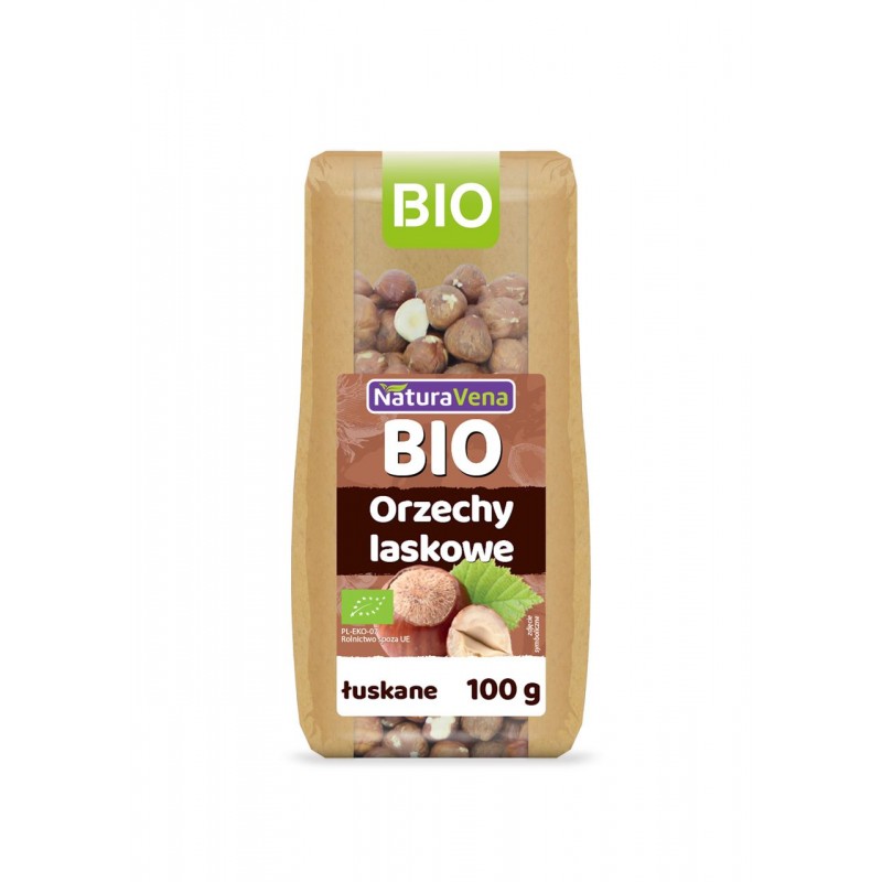 ORZECHY LASKOWE BIO 100 g - NATURAVENA