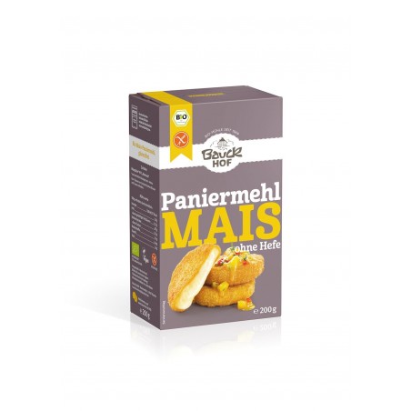 PANIERKA KUKURYDZIANA BEZGLUTENOWA BIO 200 g - BAUCK HOF