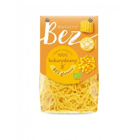 MAKARON (KUKURYDZIANY) KRAJANKA BEZGLUTENOWY BIO 250 g - BARTOLINI