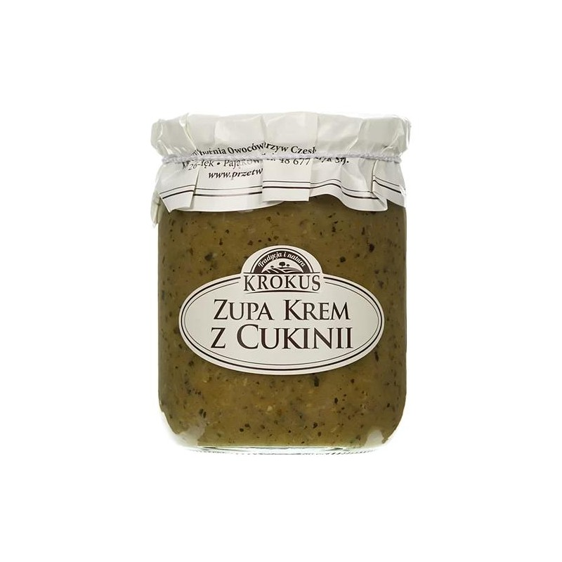 ZUPA KREM Z CUKINII BEZGLUTENOWA 470 g - KROKUS