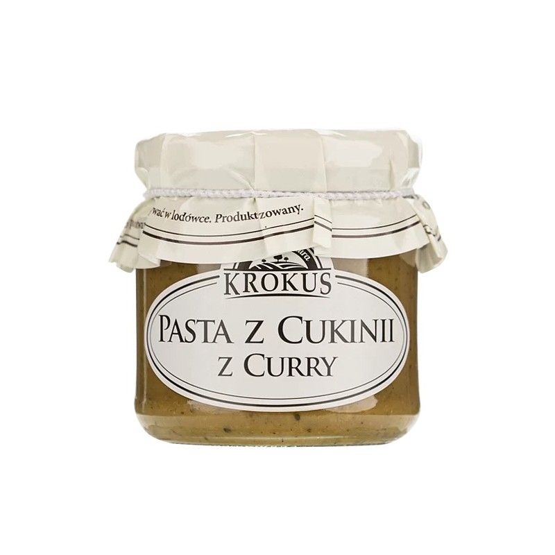 PASTA Z CUKINII I CIECIERZYCY Z CURRY BEZGLUTENOWA 180 g - KROKUS