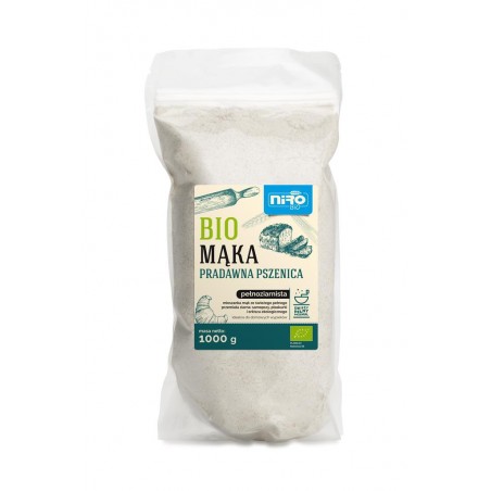 MĄKA PRADAWNA PSZENICA BIO 1 kg - NIRO