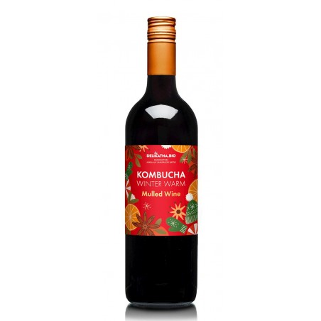 KOMBUCHA WINTER WARM MULLED WINE 700 ml - DELIKATNA (ZAKWASOWNIA)